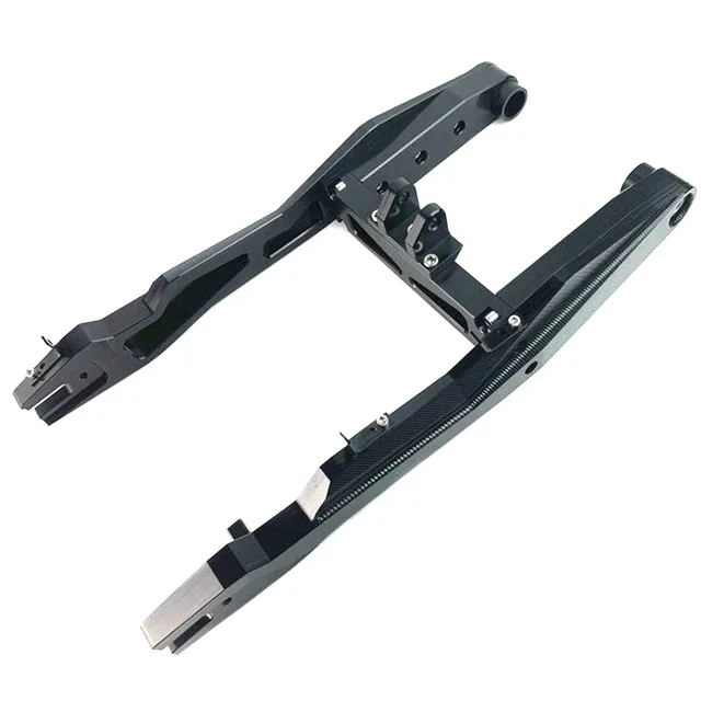 Motorcycle Rear Swing Arm Modified CNC Aluminum Alloy Motorcycle Rear flat Fork fit Scooter Electric Bikes