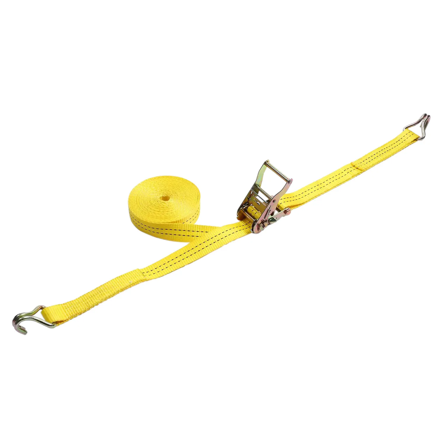 Heavy Duty 25mm 2000kg Cargo Lashing Ratchet Straps Tensioner belts Truck Transport Tie Down Straps