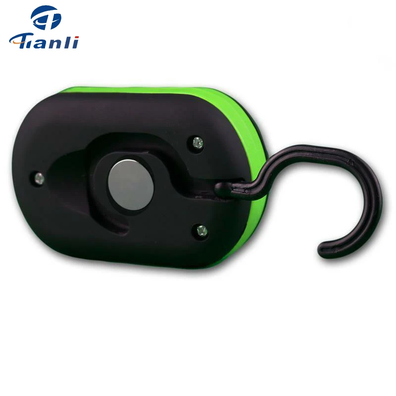 2 In 1 Pocket Light Mini Cob LED Work Lamp,Compact Working Light with Magnetic Back & Foldable Hook