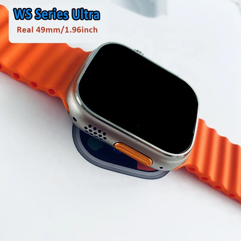 49mm 1.96inch Real screw Ultra Series 8 Smart watch WS68 WS008 WS58 WS28 WS18 Ultra Reloj inteligente IP68 Waterproof Smartwatch