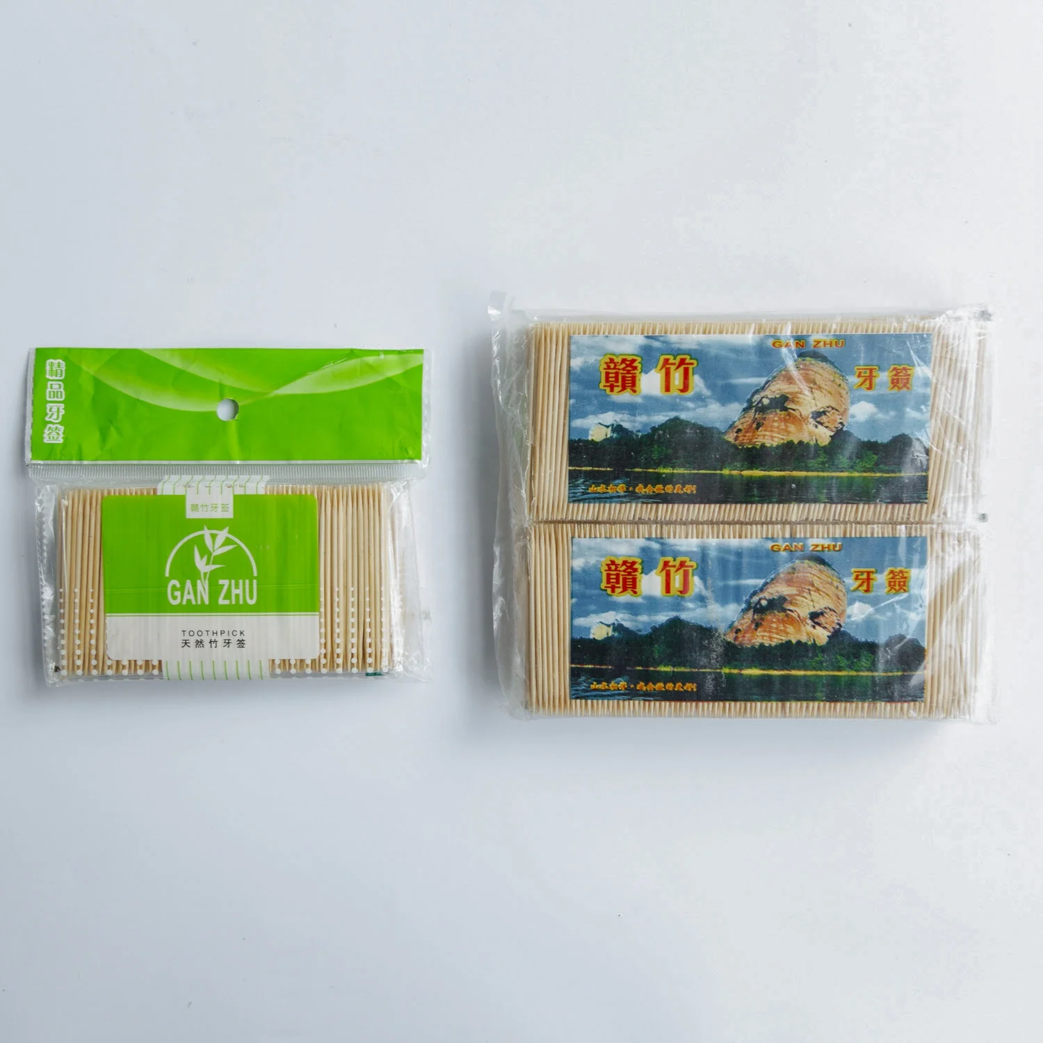 High Quality Natural Custom Disposable Double Point Bamboo Toothpicks