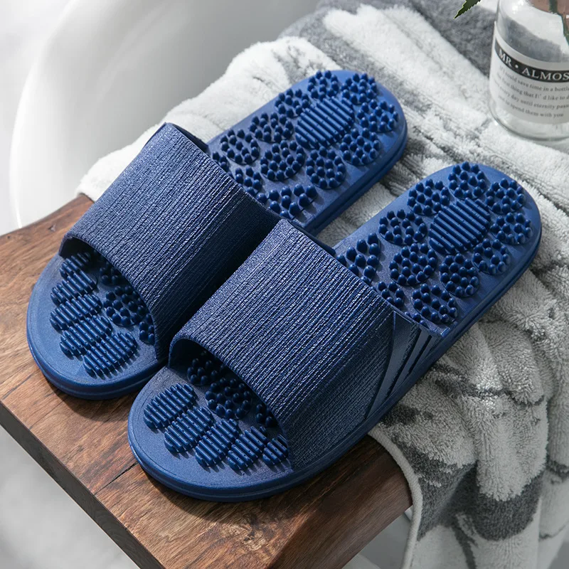 Wholesale Nonslip Massage Slippers for Men and Women  Fashion Lovers Home PVC Plastic Slippers