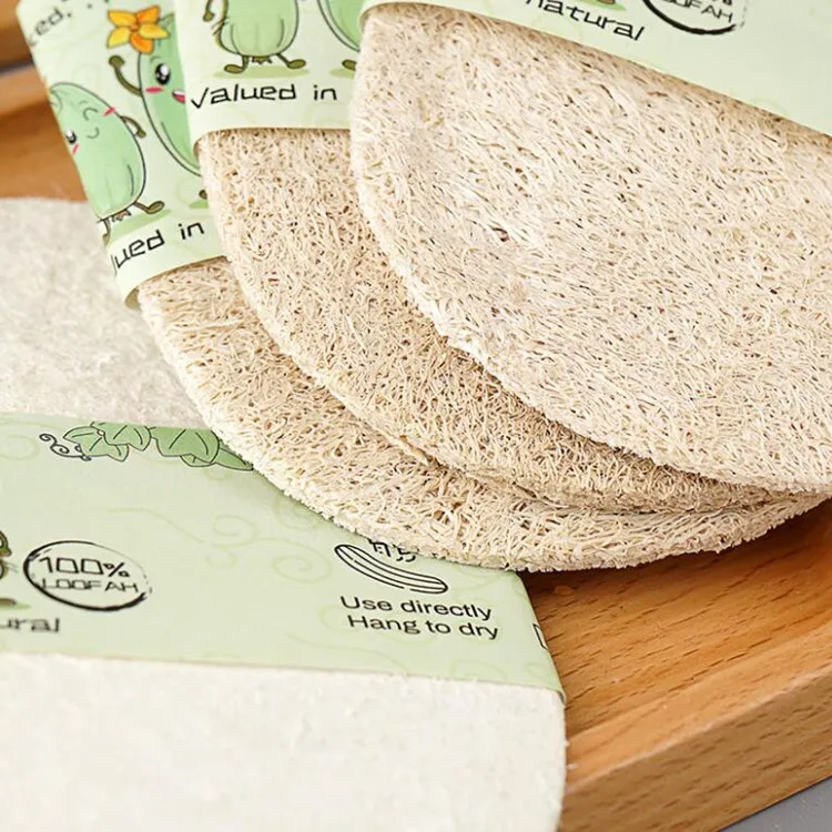 
100% Natural Body Detergent Polisher Loofah Exfoliating Shower Sponge bath loofah sponge 