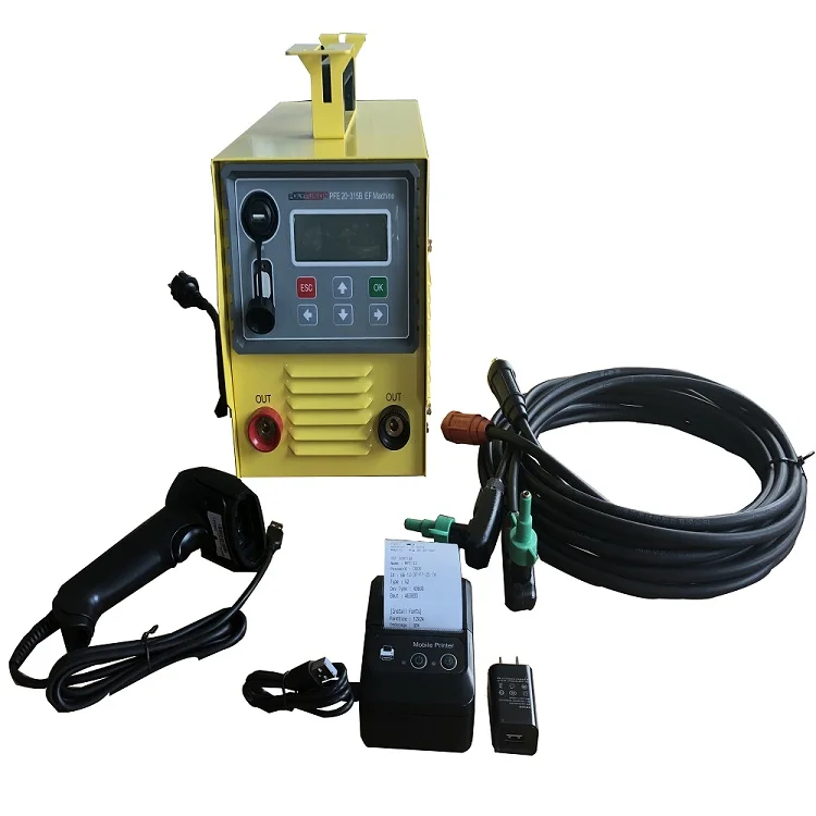 
20-1000mm Light Weight Electrofusion Welding Machine Price List for gas and water supply 