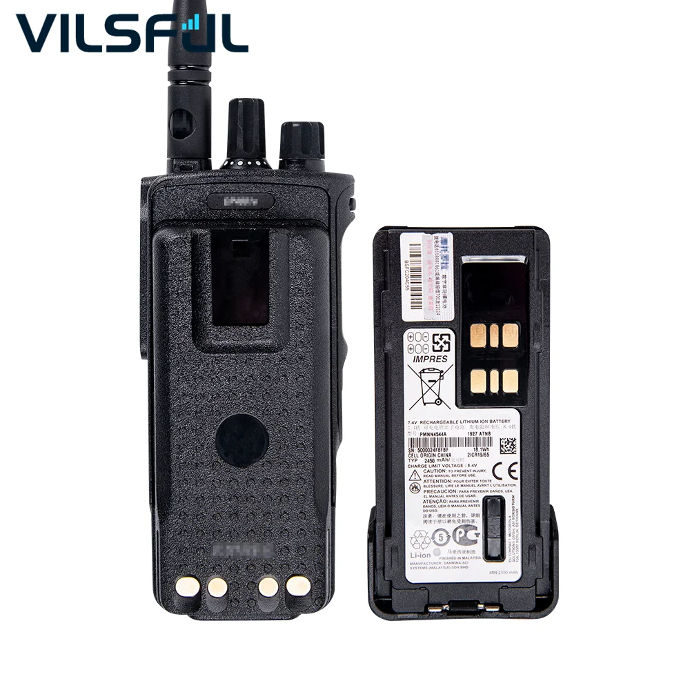 Original Moto-rola Digital XIR P8668i GP Walkie Talkie Dual Band VHF/UHF Two Way Radio