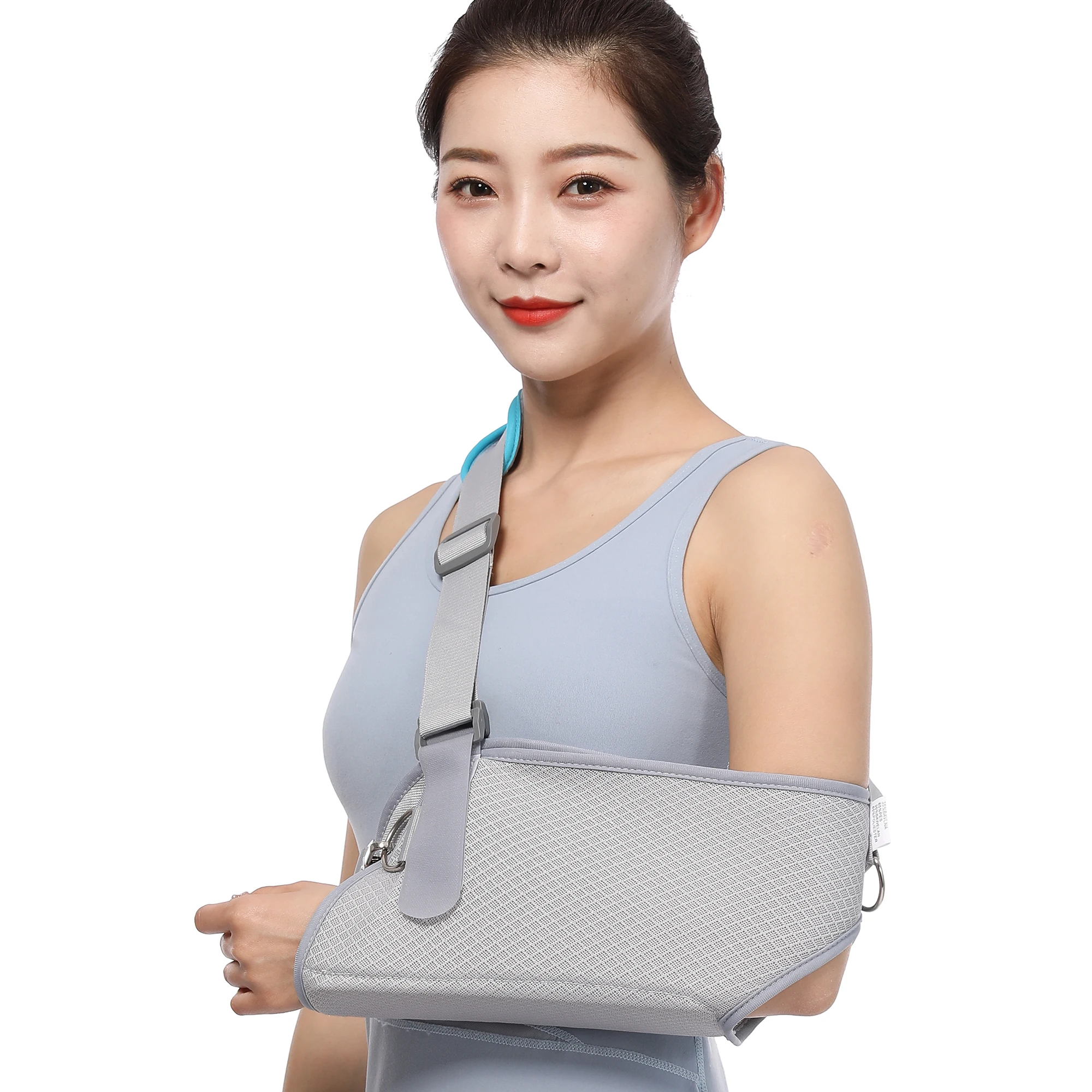 Medical Support Strap for Collar Bone Rotator Cuff Shoulder Injury Adjustable Breathable and Lightweight Immobilizer Arm Sling