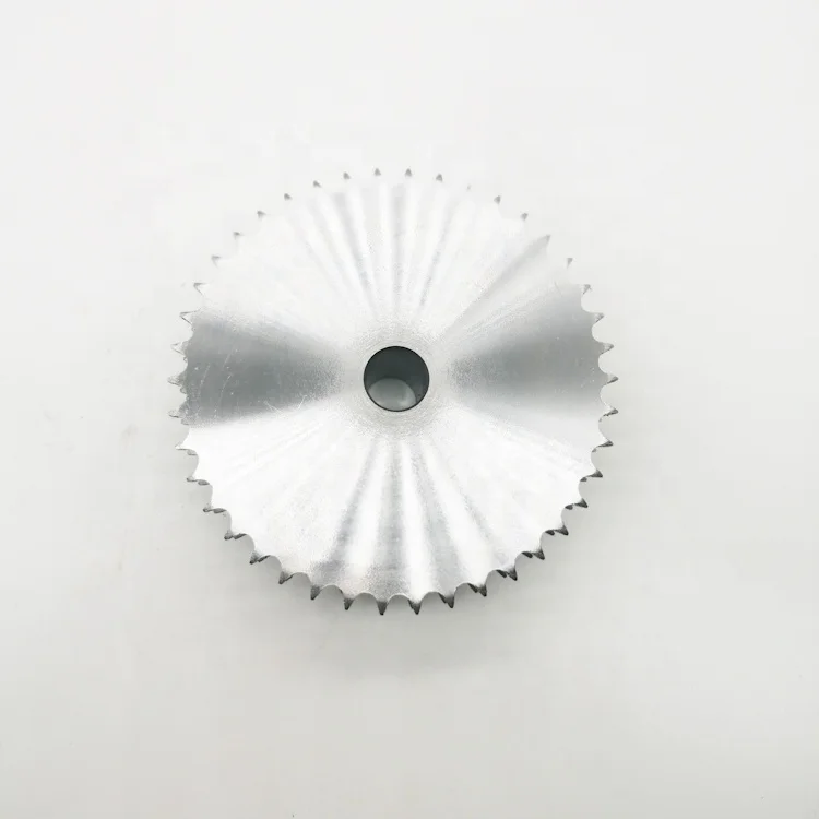 OEM ODM China manufacturer silent pinion double chain sprocket for construction works