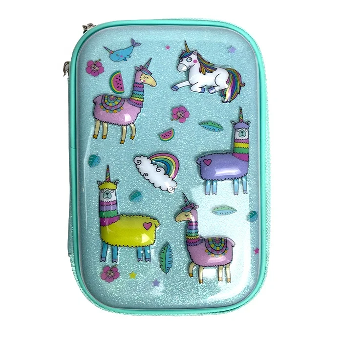 High Quality Unicorn Pencil Bag Cute With Hard Cover And Fashion Design