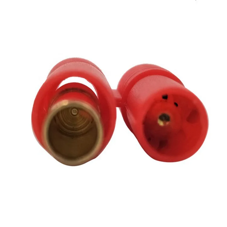 4mm Brass Double Banana Plug Gold Plated with colorful Plastic sheath