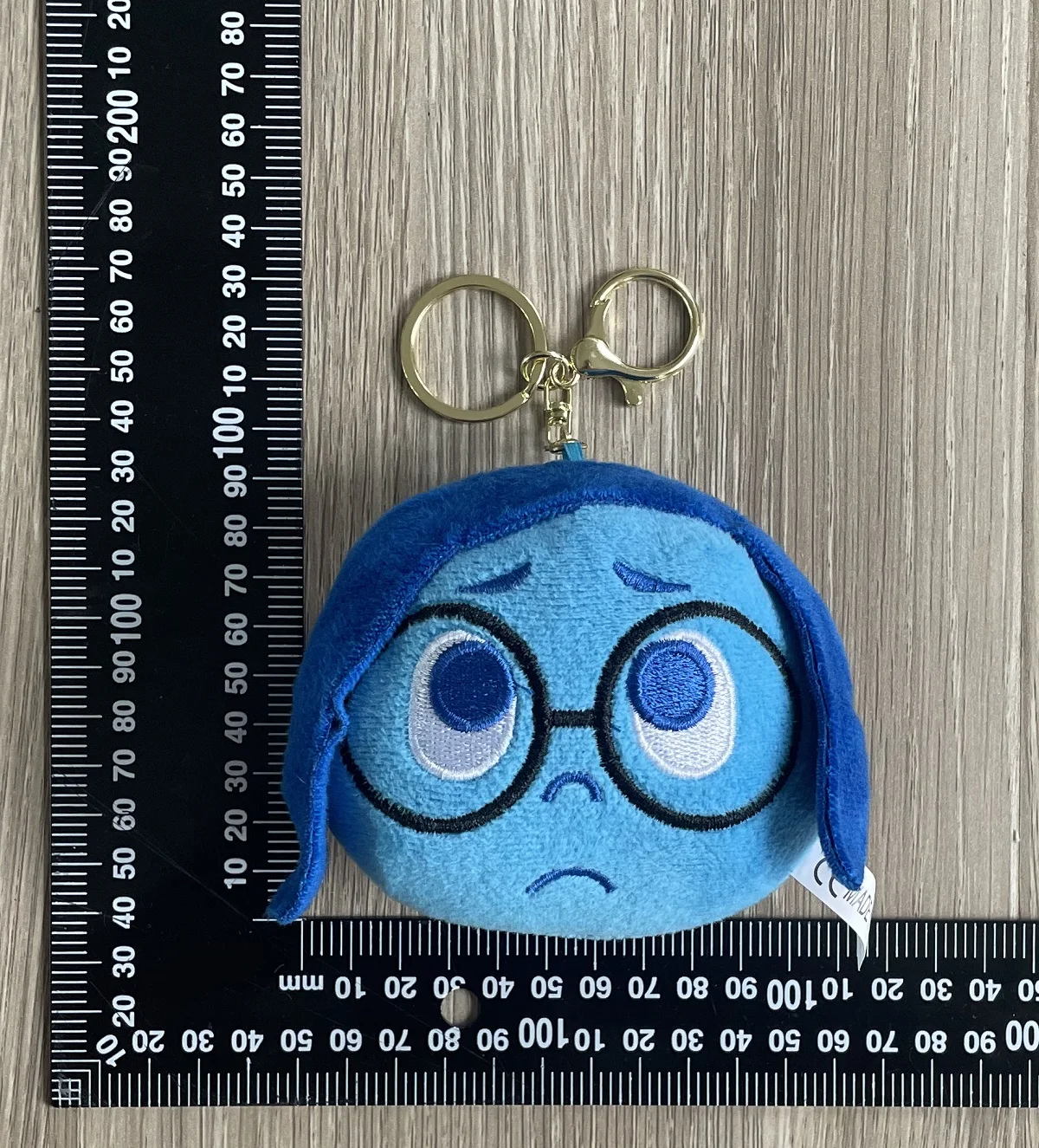 New Sales Cartoon Character Peluches Anime Brain Mood Plush Keychain Sad Angry Anxious Plush Pendant Baby Toys