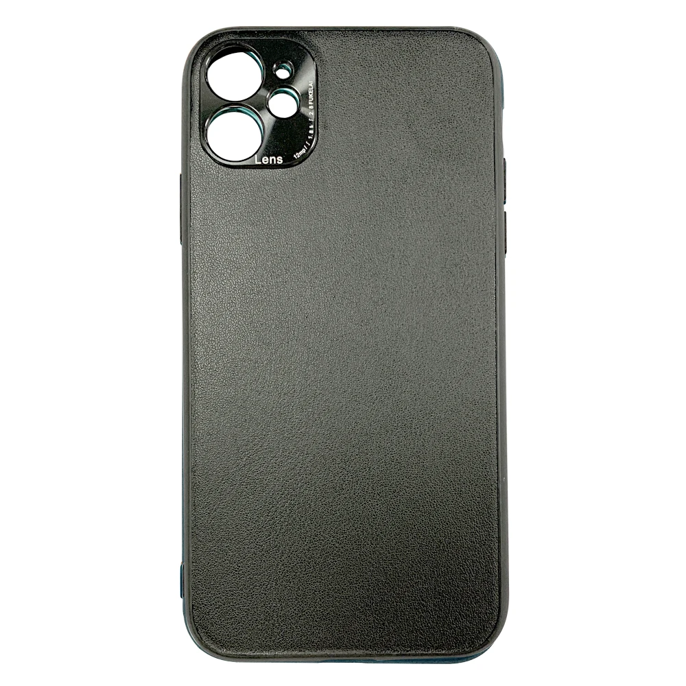  Новый оригинальный чехол из натуральной кожи PC + PU TPU объектив полный защитный противоударный для телефона Iphone