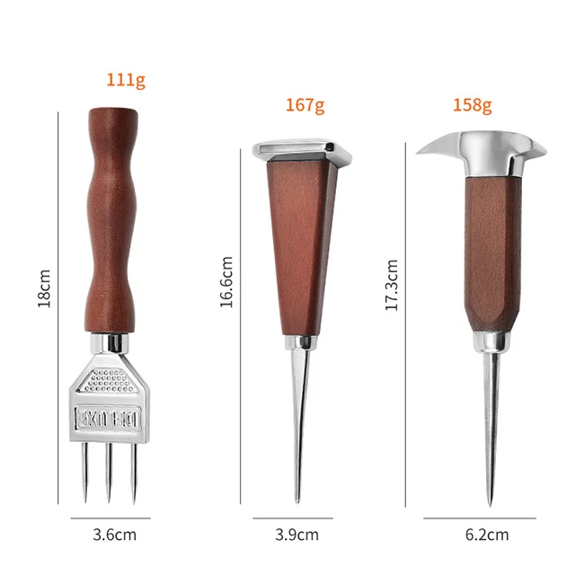 Creative Deluxe Retractable Stainless Steel Japanese Ice Scoop Cube Bar Carving Knife