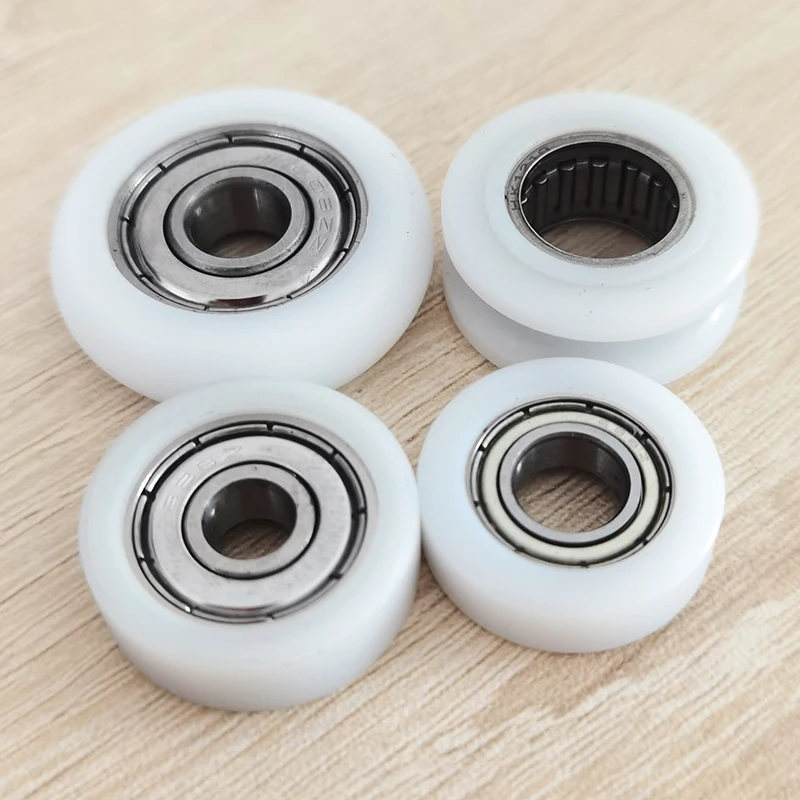 Payload 15KG Pulley Wheel With Bearings 6x22x6 6x22x10 6x21x9 6x22x8 6x24x6 6x24x24MM Rowing Machine Wheel Sliding Door Wheel