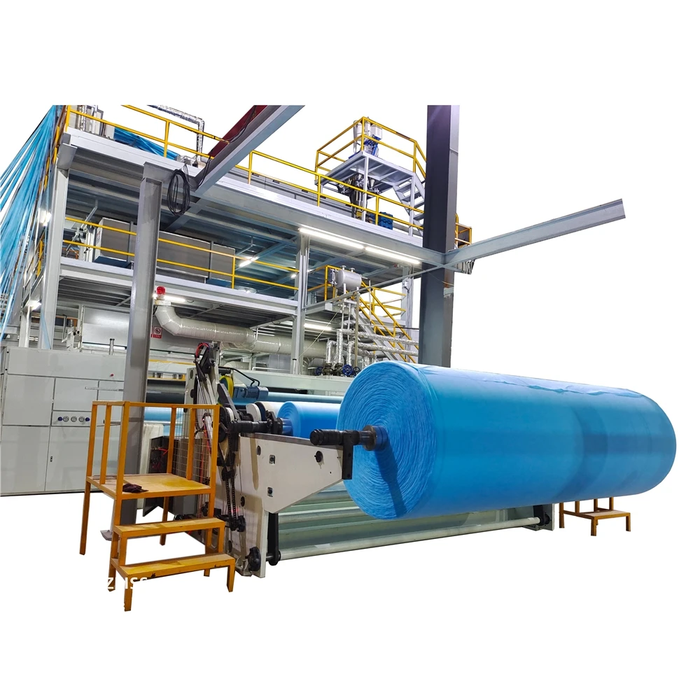 HY Spunbond Nonwoven Fabric Making Machine High Capacity SMS PP Spunbond Nonwoven Machine Price