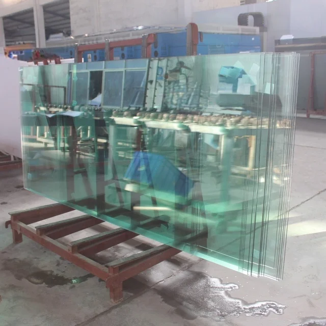cleaning equipment building glass thickness 3mm 4mm 5mm 6mm clear toughened glass for Tinted Glass Building