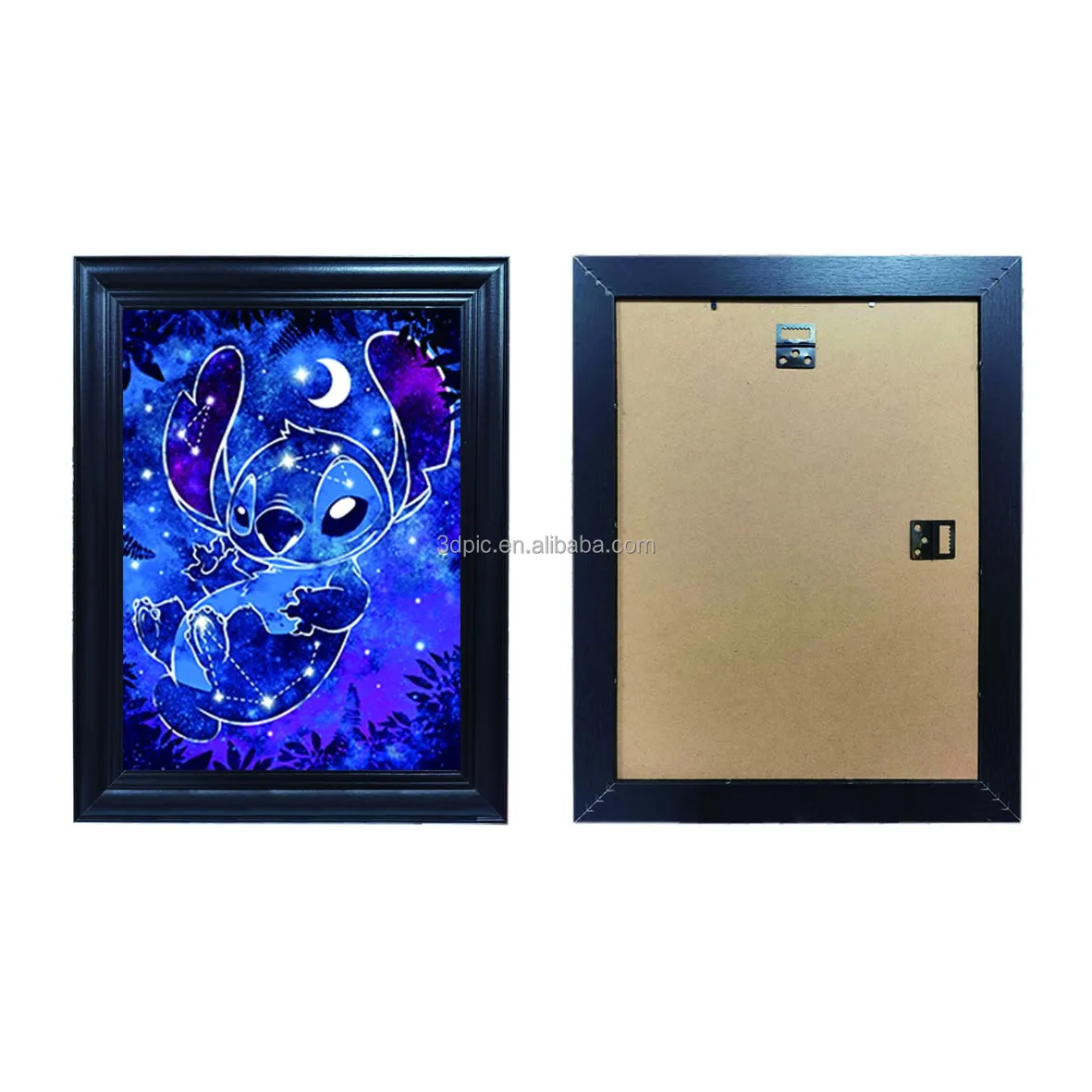 Anime Pictures Changing Flips Anime Poster Lenticular Anime Motion 3D Posters for Wall Decoration