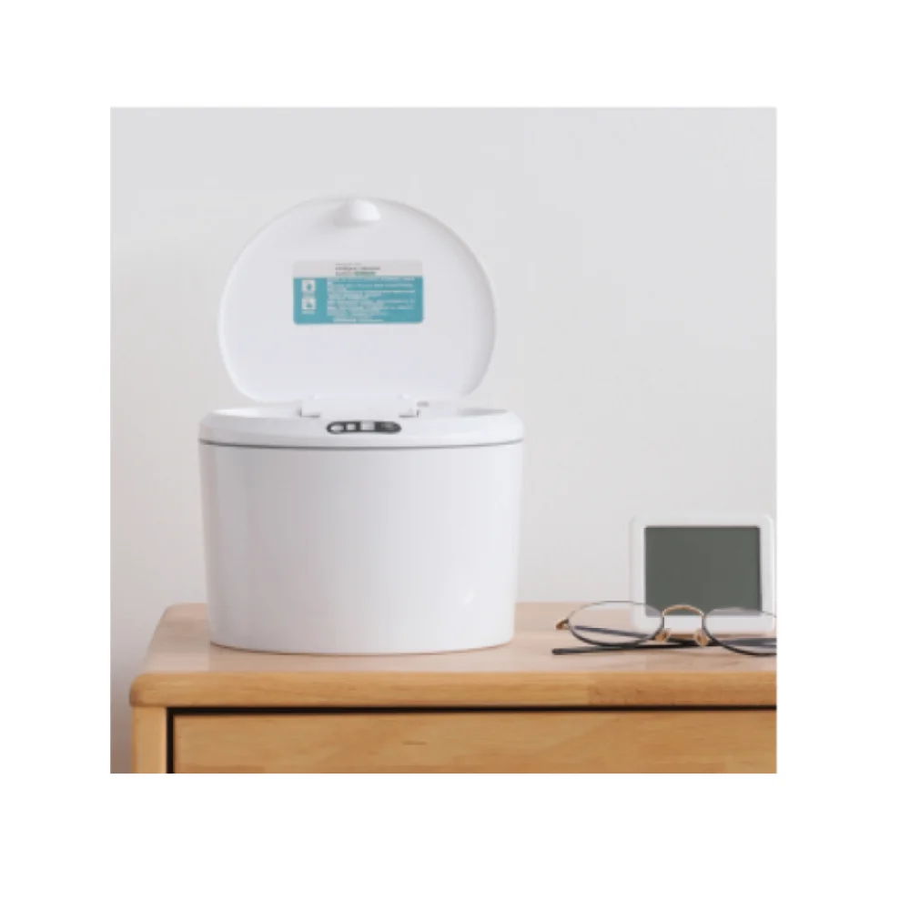 Inexpensive Smart Sensor Trash Bin for Car Office Hotel Desktop
