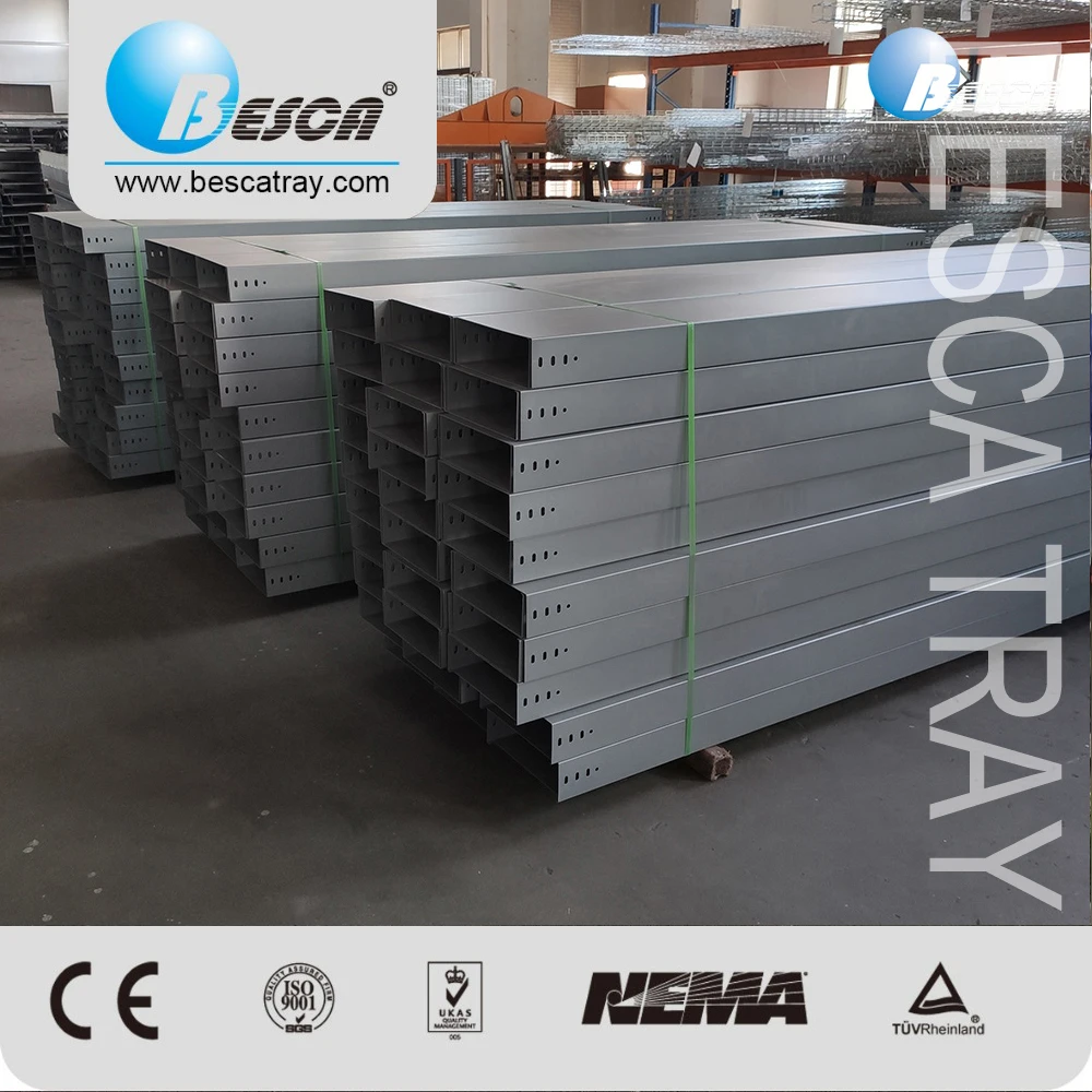 Besca Hot Dipped Galvanized Cable Trunking For Cable Support System