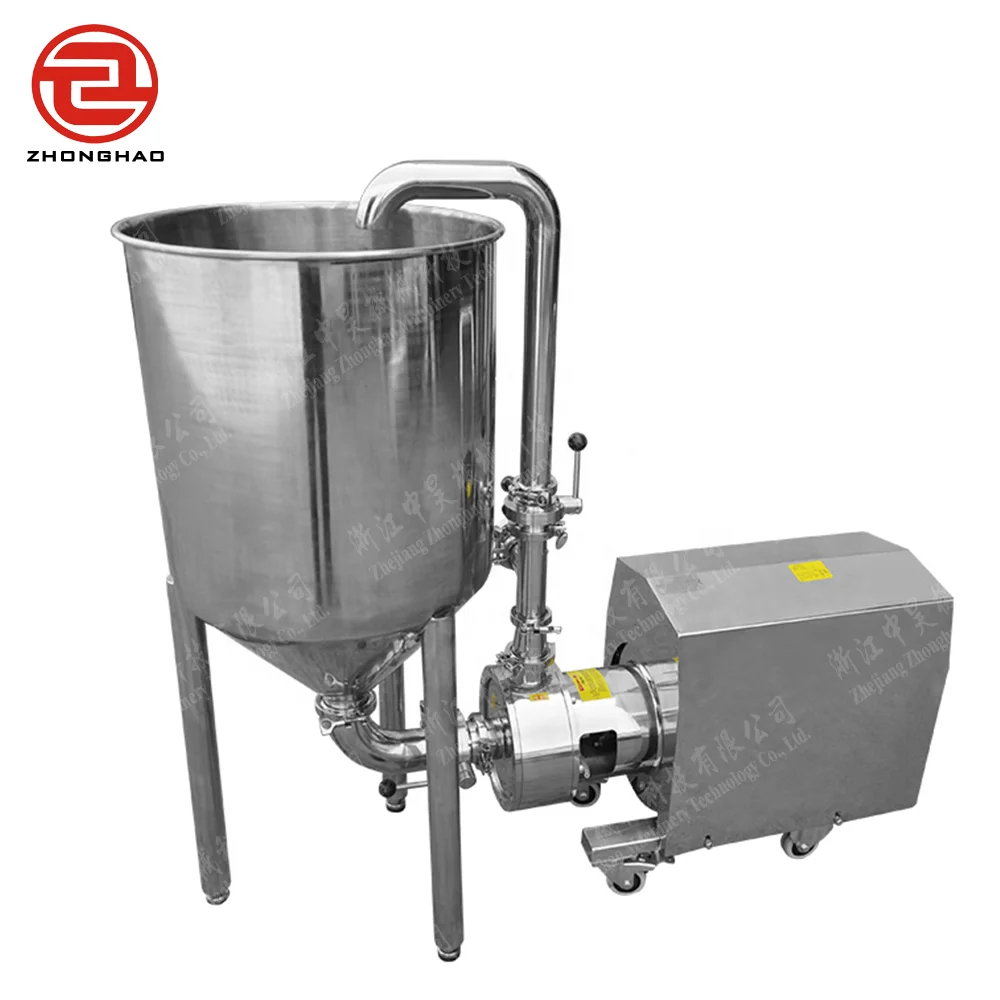 0-3.5T/H 3.0KW High-shear emulsifying pump pipeline Single Stage Pipeline High-shear Emulsification pump
