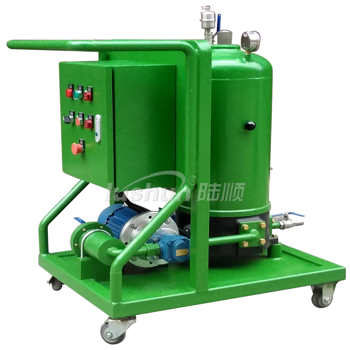 Factory supply portable machine oil purifier hydraulic oil filter cart Oil purifier unit