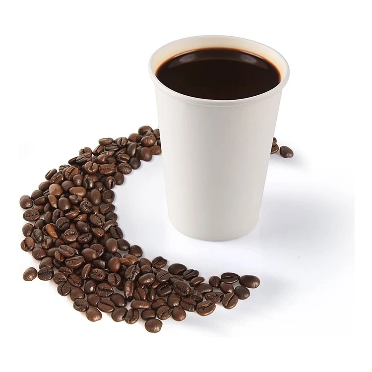 
Wholesale Take Away Paper Coffee Cups Manufacturer Disposable Paper Cups For Hot Drinking 