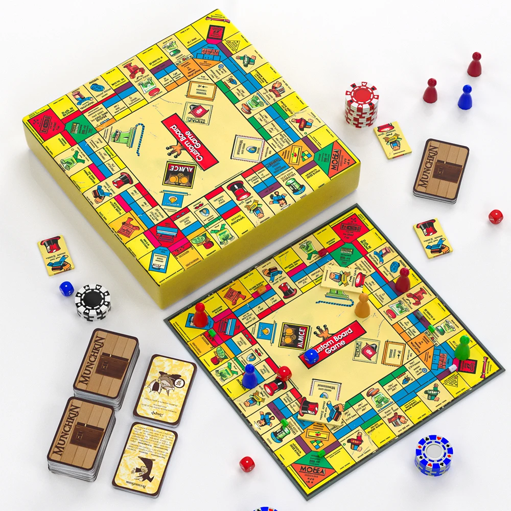 Free sample Board Games OEM ODM Wholesale Custom Board Games Factory for Adults and Children