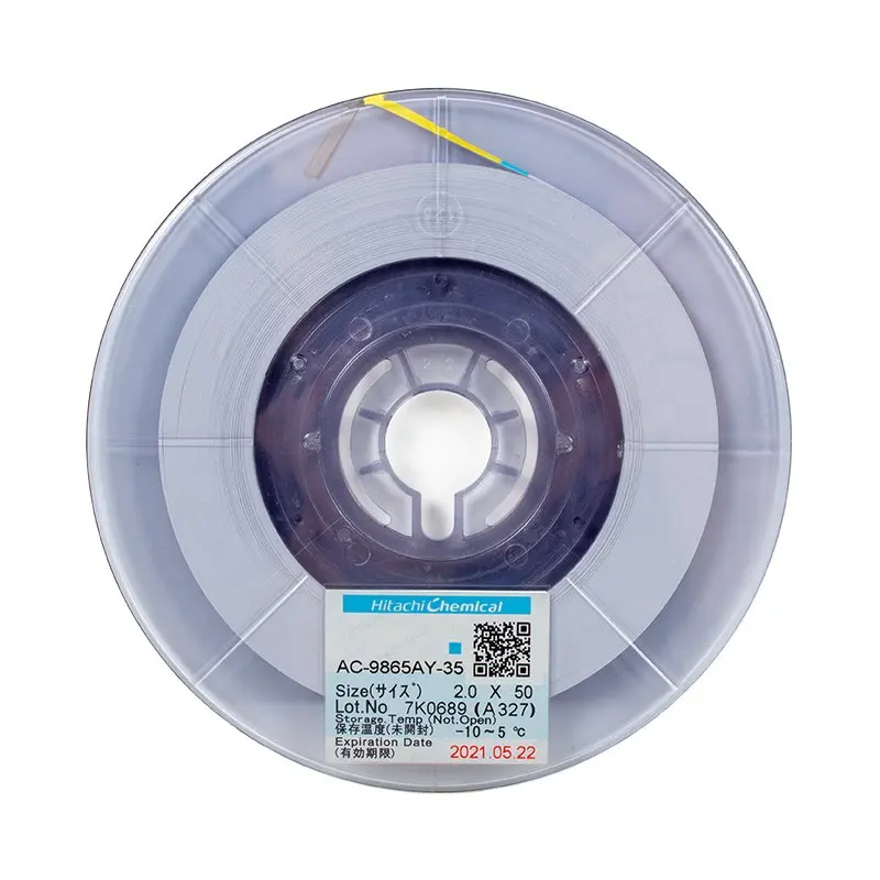 Acf Tape Conductive Adhesive Glue Ac-832l 1.5mm*50m For Cof Fpc Cog Ic Lcd Tv Screen Repair Bonding Glue