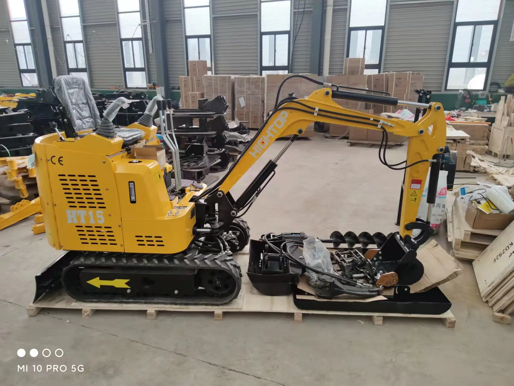 EPA certificate mini excavator with gasoline engine for sale