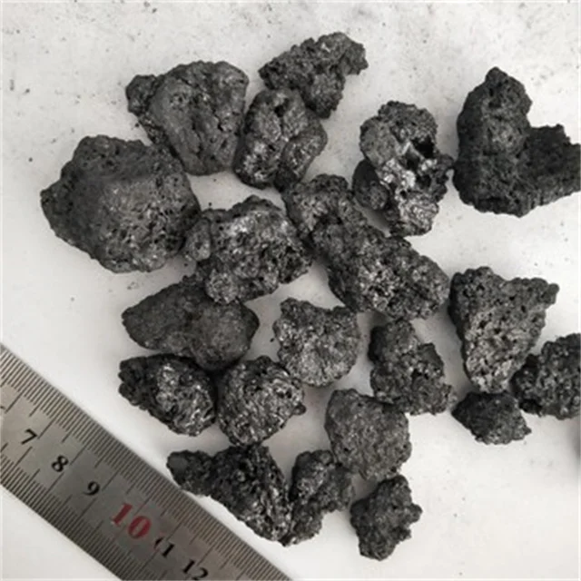 Изготовленный на заказ размер CPC кальцинированный нефтяной кокс для производства алюминия и анодов