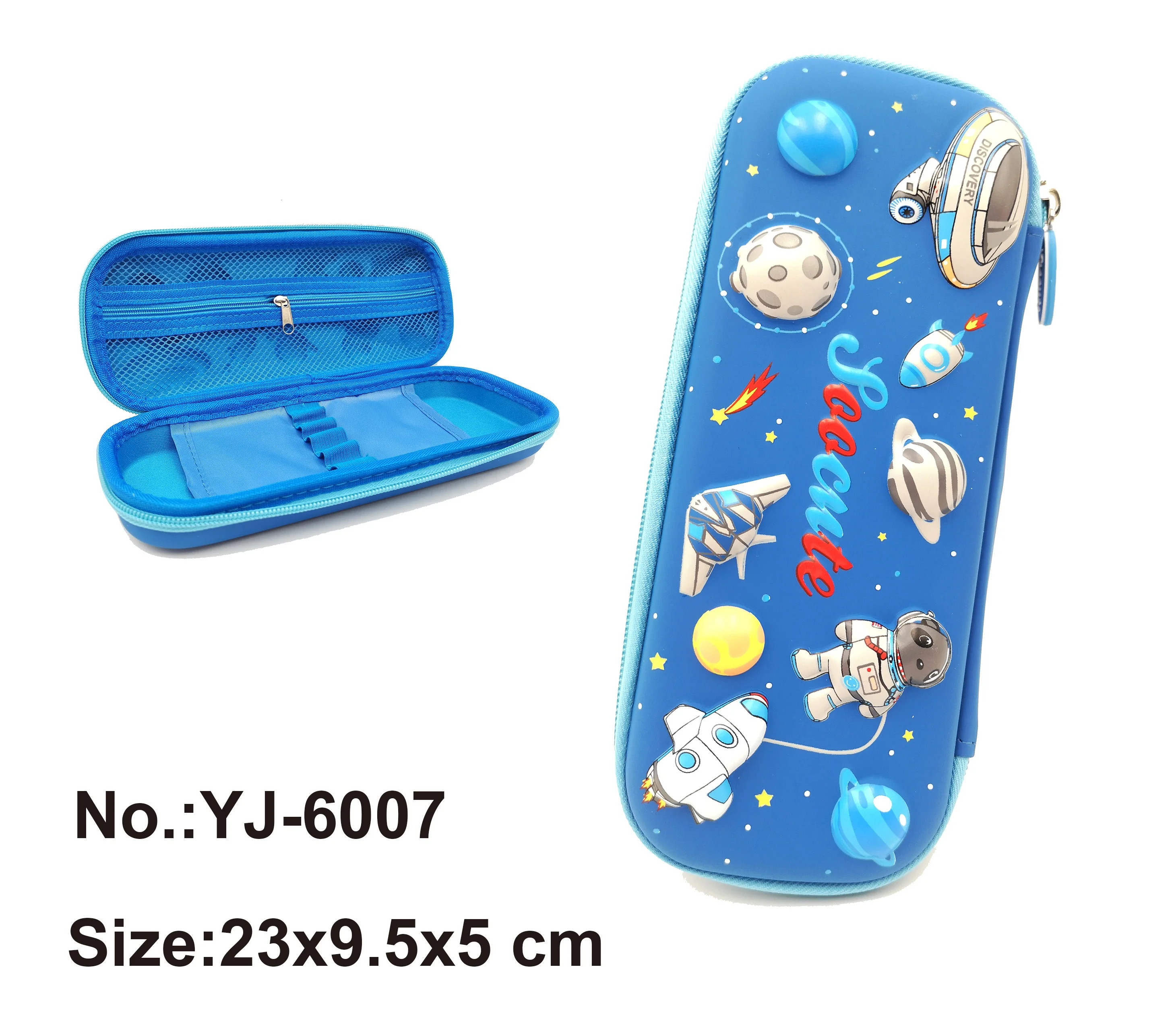 Latest innovative products eva pencil case 3d for girls pencil pouch pen case for boys