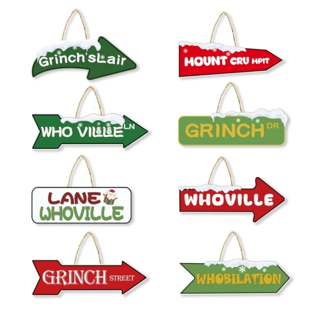 Custom Merry Christmas Ball Hanging Paper Pendants banners flags ornament Signs for Christmas tree home door window party decor