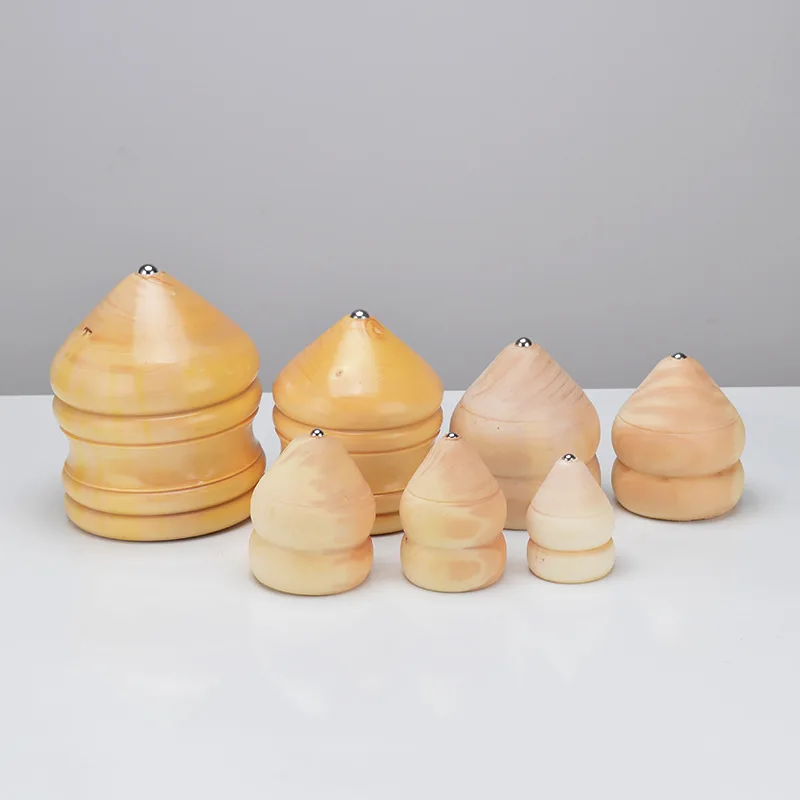 5 cm Manufacturers wholesale solid wood gyro adult fitness wooden gyro table toys