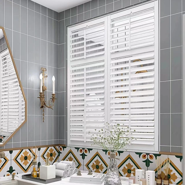 Поставки для плантационных жалюзи изготовленные на заказ высококачественные оконные из ПВХ