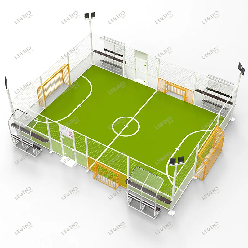 Professional soccer field 11-a-side Soccer goal gate Football doors ne stop service for football field