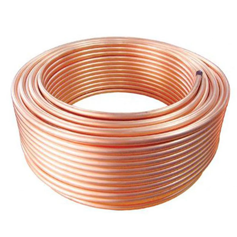 Factory direct sales Air Conditioner Pancake Coil Copper Pipe Bright Copper Tube Coil Copper Pipe