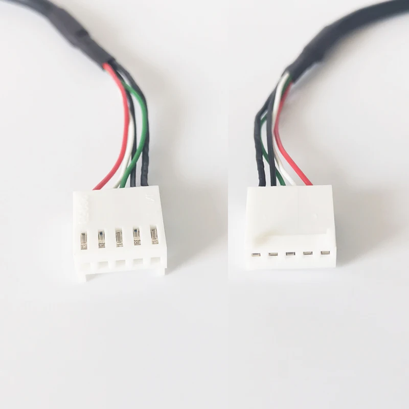  Под заказ 90 градусов USB 2 0 A папа Оригинальный Molex 3 4 5Pin терминал провода Жгут кабеля левый/правый угол к