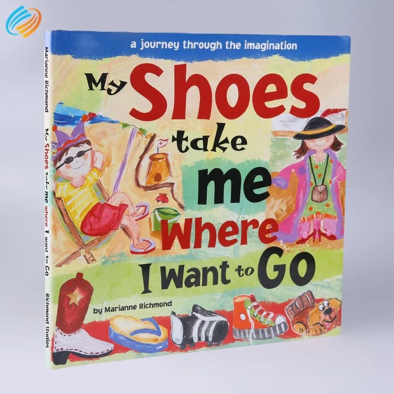 Paper Back Thick Hardcover Board Binding Cover Markers Print Books Spiral Bind Custom Family History My Hot Book In Shenzhen