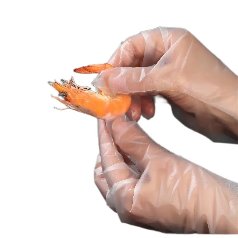 Wholesale Disposable tpe Glove Household Kitchen Cleaning  Elastic Gloves Powder Free Tpe Protective Hand Gloves