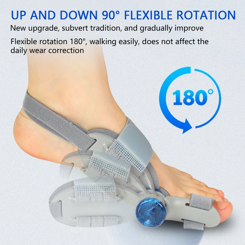 Factory Price Adjustable EVA Bunion Corrector Thumb Valgus Corrector Separator Protector Big Toe Straightener Bunion Corrector