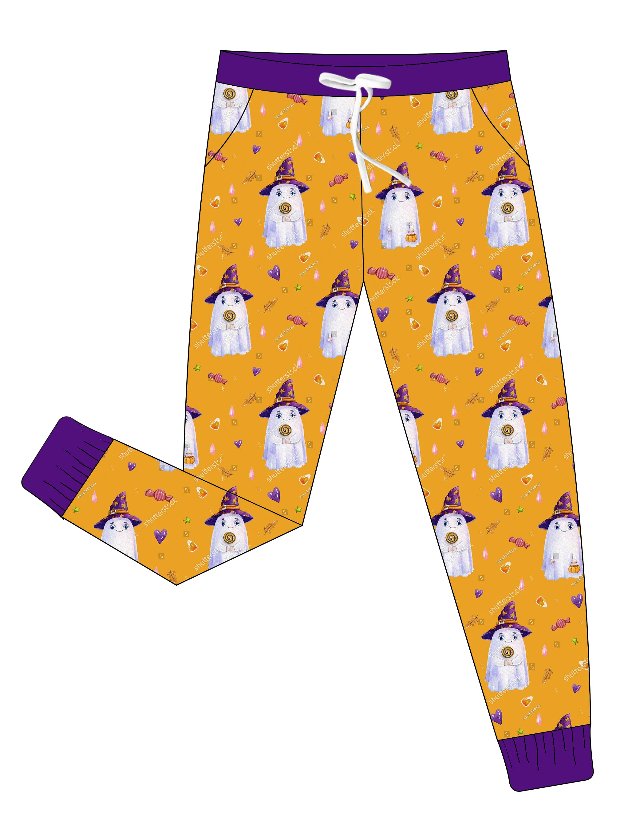 Бутик-2024 детская одежда из бамбукового волокна на молнии с рисунком призрака для Хэллоуина