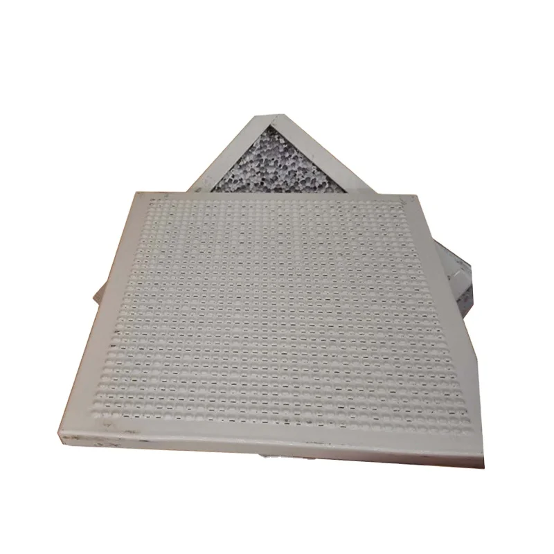 
perforated aluminum foam sheet for soundproof wall 
