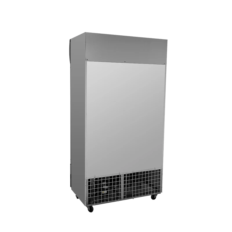 Commercial Vertical Cooler Supermarket Fresh-keeping Refrigerator with Double Opening for Liquor Beverages Chiller Climate