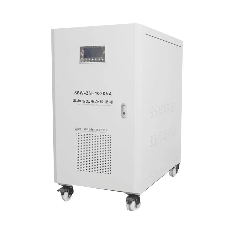 Wholesale Customized 3Kva Output 380V Hot Selling High Standard Three Phase 50/60Hz Voltage Stabilizer