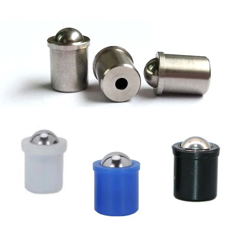 Flanged Ball Spring Plunger Smooth Ball Spring Screw Plunger