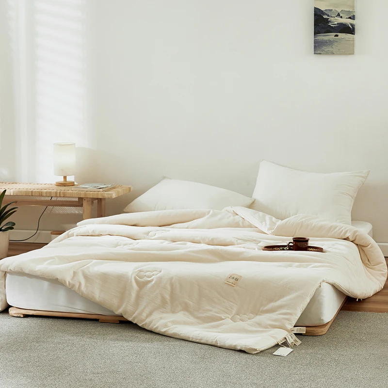 China Factory Comforter Summer Duvet inners Comforter 100% Silk Velvet Quilt Comforter Set