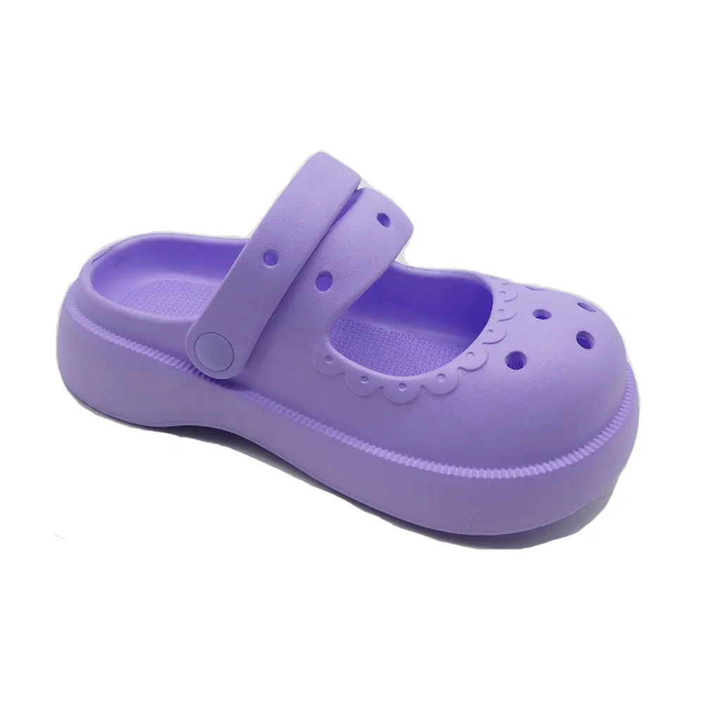 New Arrival Summer Boys Girls Outdoor Light-weight Anti-Slip EVA Kids Sandals Clogs Shoes #29-35