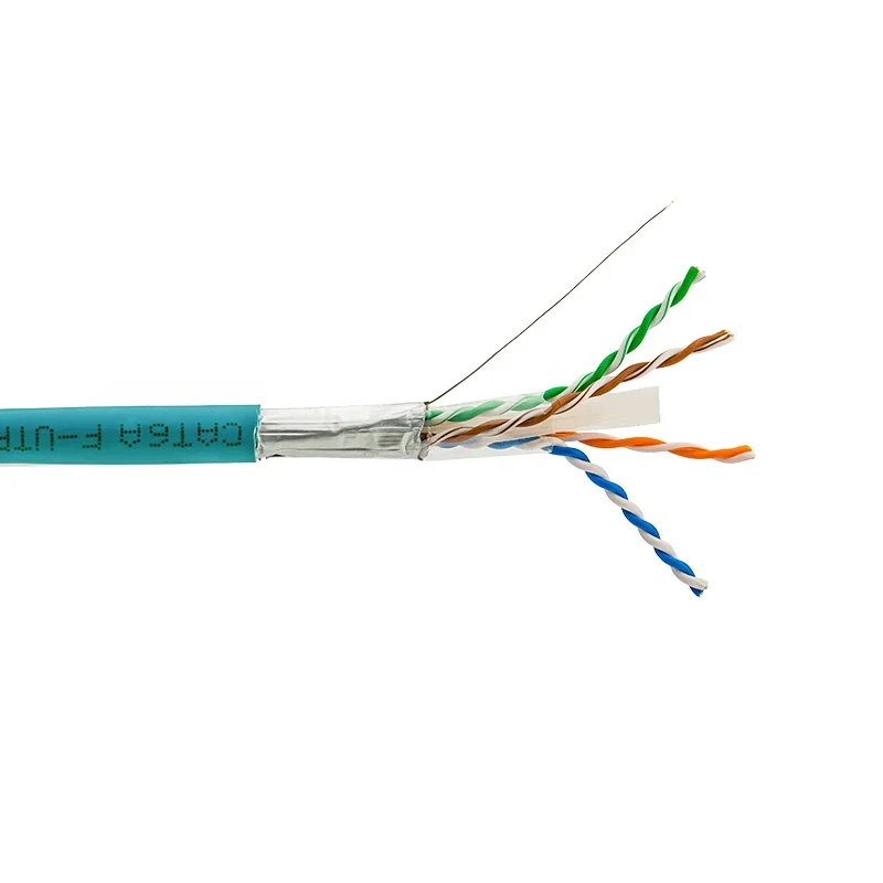 Сетевой кабель Linkwylan Cat6A 550 мгц FTP 23AWG с общим покрытием из фольги