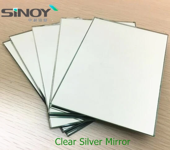 Low Factory price mirror glass single double coated aluminum with no distortion for modern furniture application