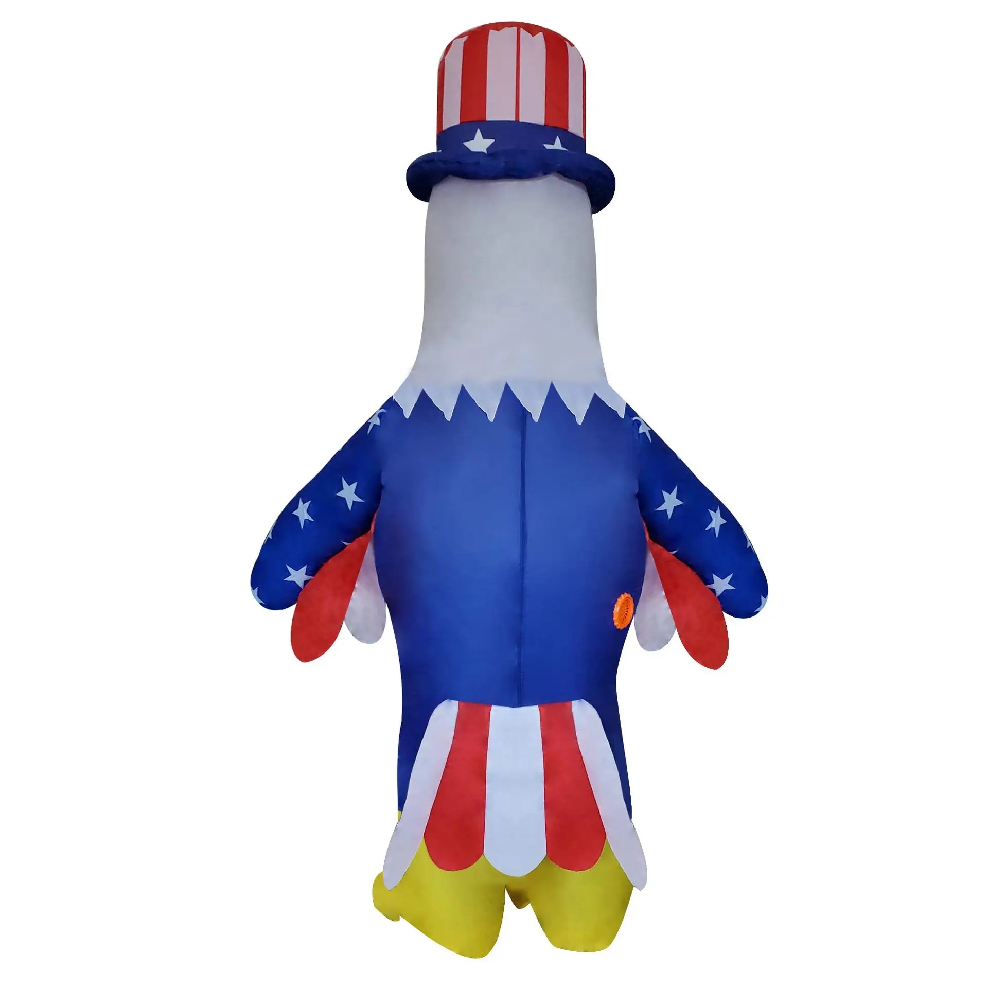 Adult Patriotic American Flag Eagle Cosplay Mascot Halloween Carnival Party Inflatable Costumes