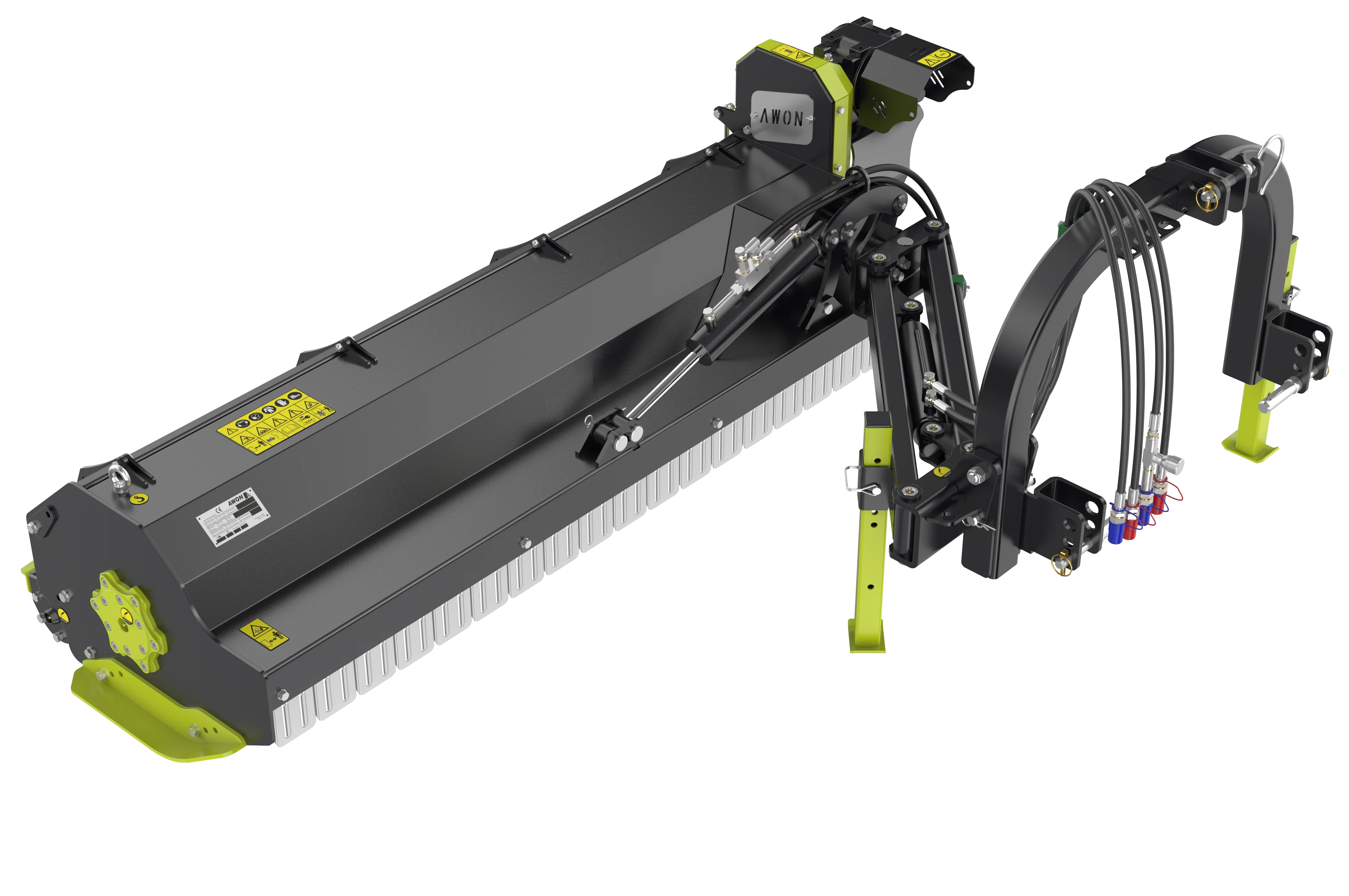 Косилка AWON SFM 165-185-205 задняя с боковым креплением Мульчер для трактора средней мощности 60-80